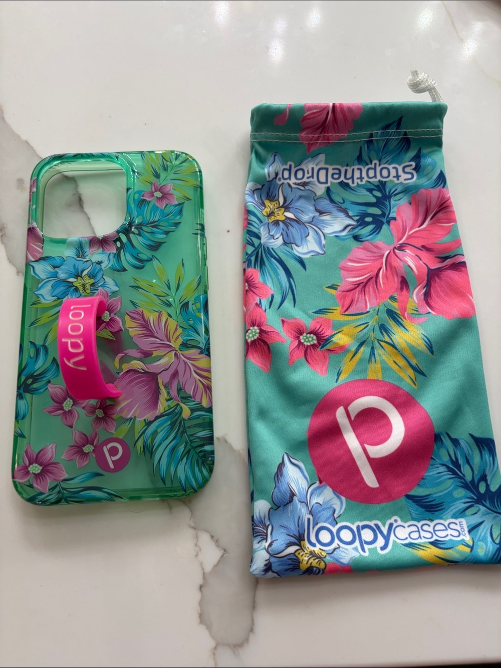Loopy Case I phone 13 Pro Tropical Floral